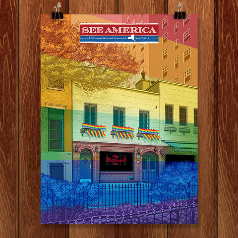 Stonewall National Monument by Brixton Doyle for See America - 1