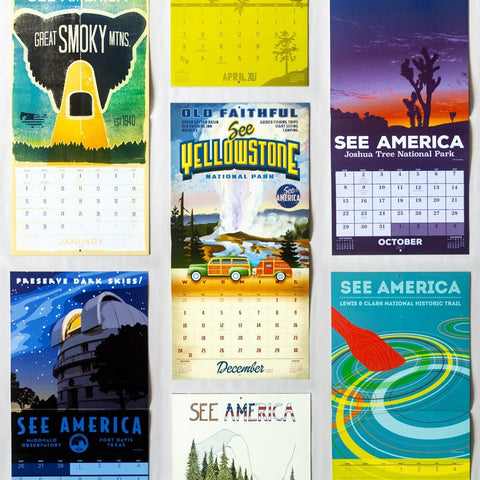 See America! 2017 Wall Calendar for See America - 1