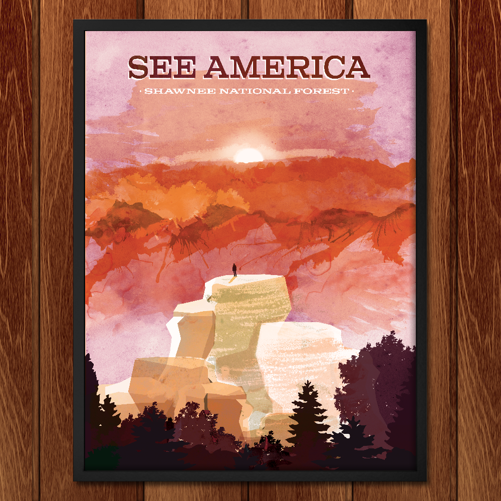 Shawnee National Forest / Garden of the Gods by Philip Vetter for See America - 2