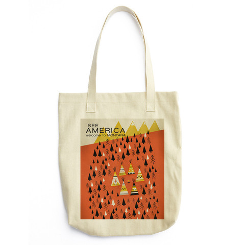 Montana Tote Bag by Victoria Fernandez