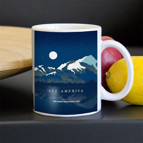 Denali National Park and Preserve Mug by Jenn Brigham for See America