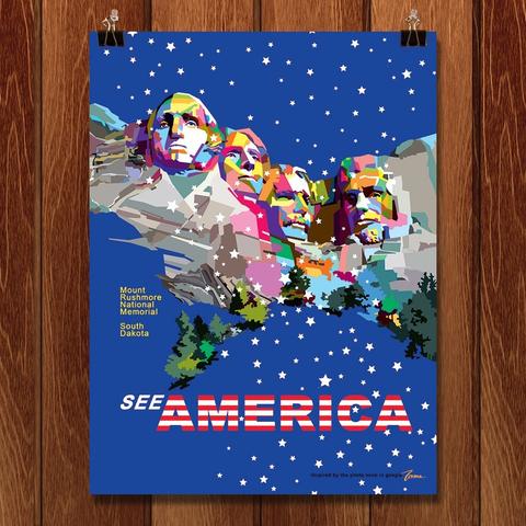 Mount Rushmore National Memorial by Wedha Abdul Rasyid for See America - 1