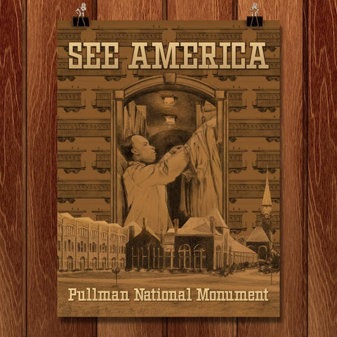 Pullman National Monument by Carmela La Gamba Bode for See America - 1