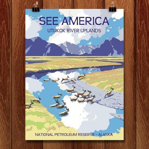Utukok River Uplands, National Petroleum Reserve by Chris Kent for See America - 1