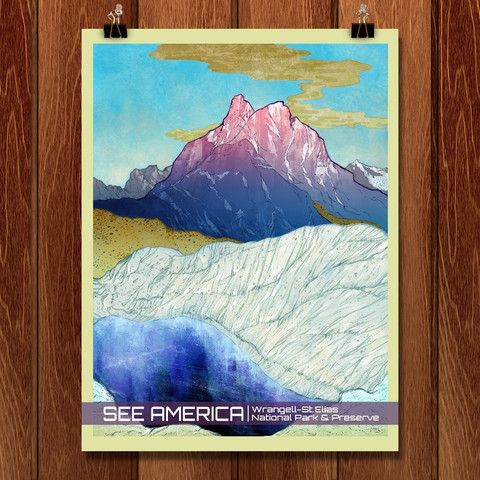 Wrangell - St. Elias National Park and Preserve by Daria Theodora for See America - 1