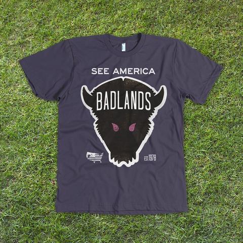 Badlands National Park T-Shirt by Matt Brass for See America - 1