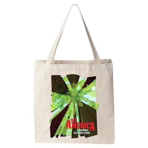 Redwood National and State Parks Tote Bag by Design by Goats for See America